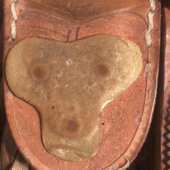 Jack Rogers Gold Glitter Sparkle Classic Sandals - Picture 7 of 7